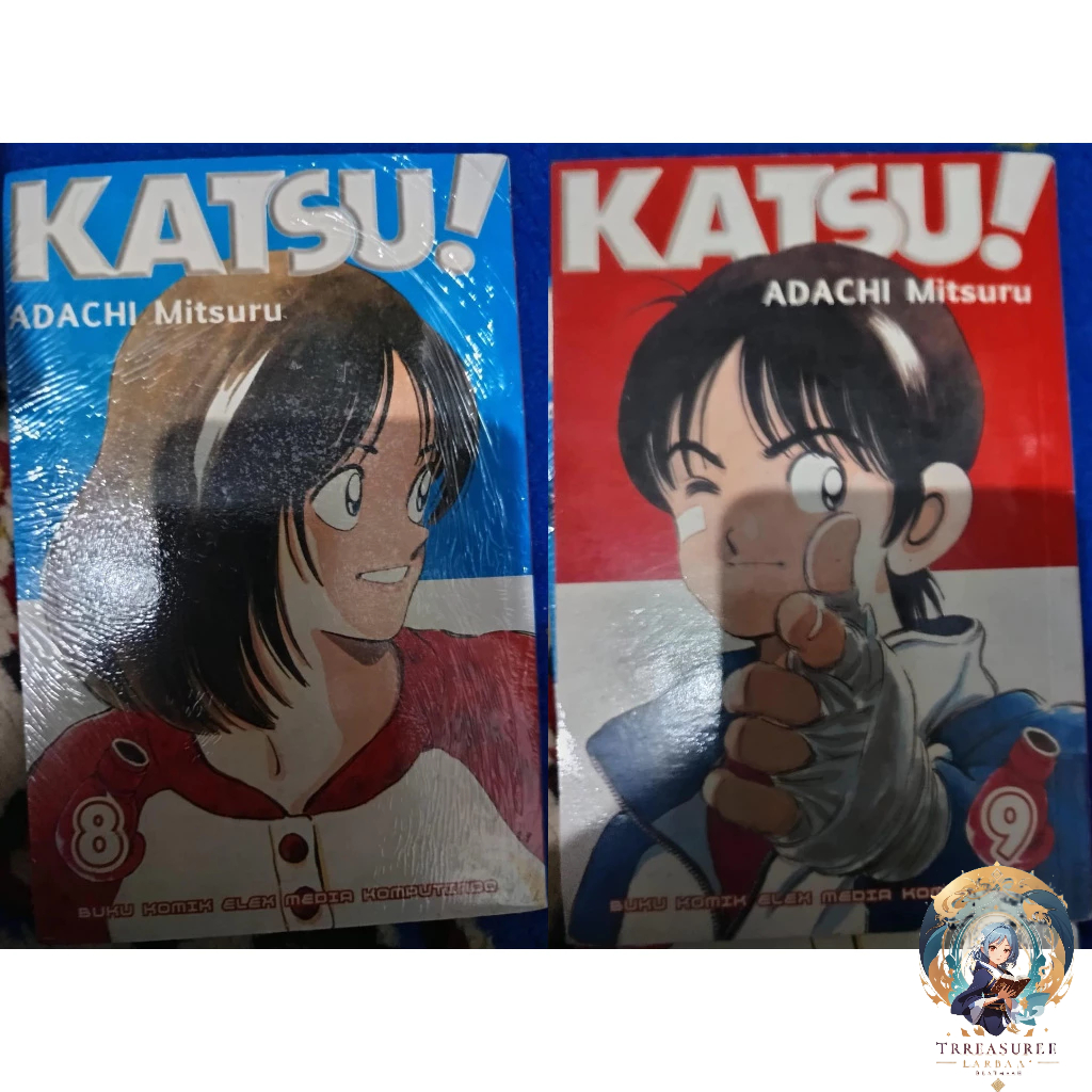 Katsu Comic 8 & 9 [มังงะ] Adachi Mitsuru - Treasure Lucky
