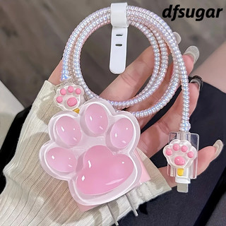 20w iPhone Pelindung Kabel Carger Lucu Cable Protectors Charger Pelindung iPhone Cable Protectors -DF