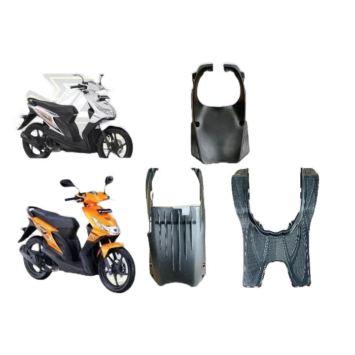 Upper Lower Under Deck + Beak Honda Beat Karbu Mud Deck 2008-2012 / Rough Beat Karbu Body / Under De