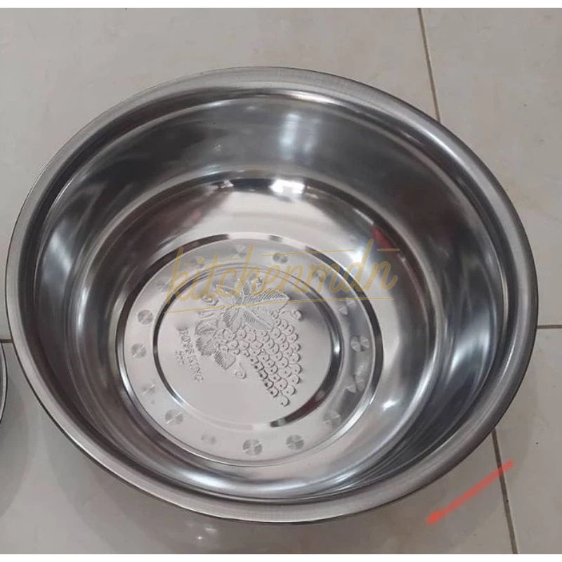 บอสคิง กะละมังสแตนเลส 36 ซม. 40 ซม. - KitchenMdn