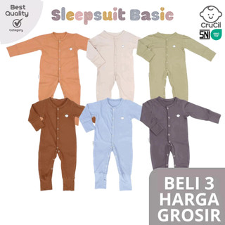 CruCil Factory Sleepsuit Basic (0 - 24 Months)