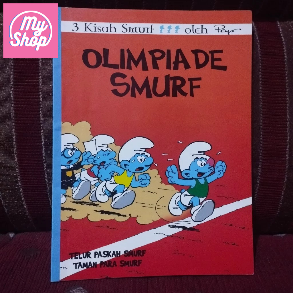 Smurf Comics Smurfs Olympics