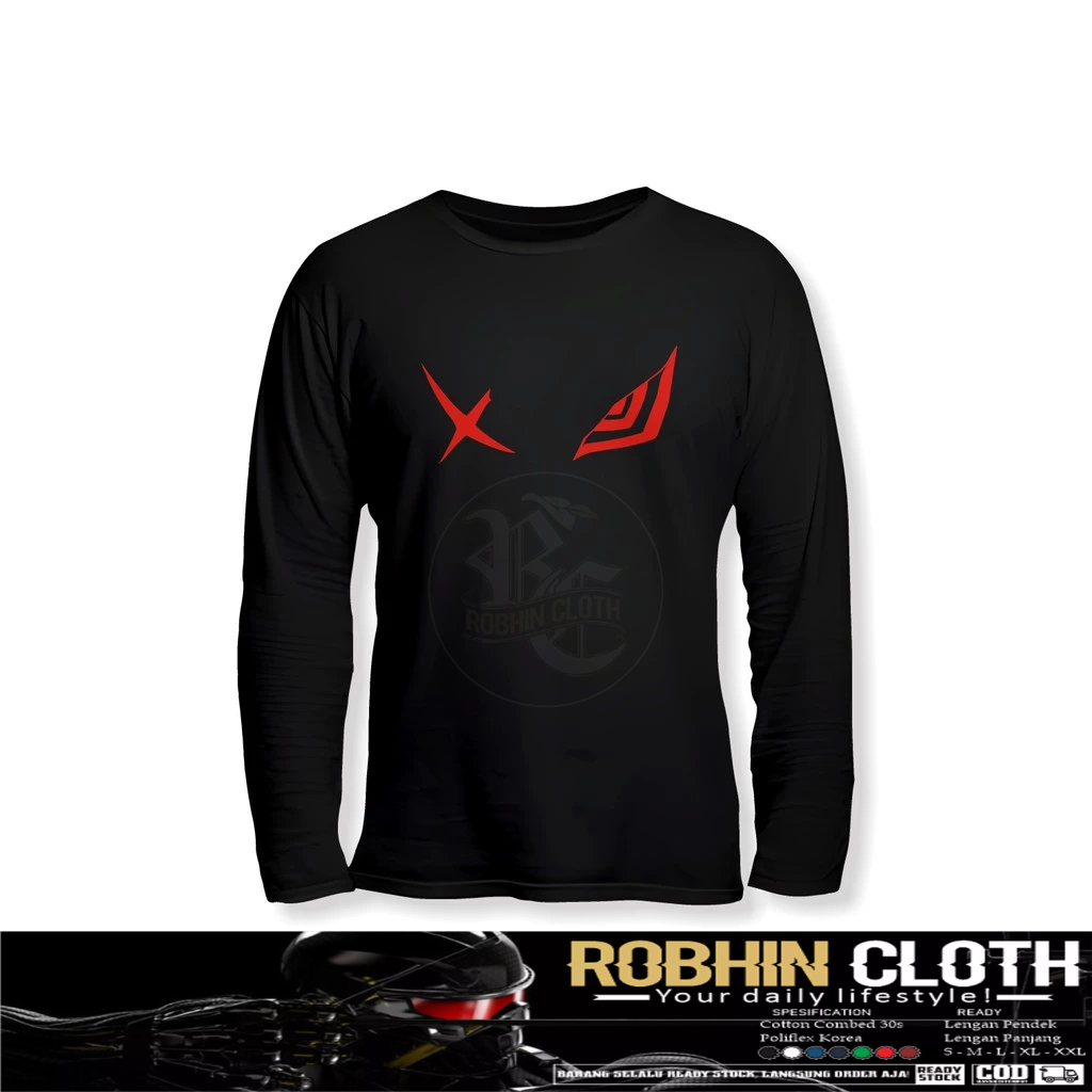 KILL LA KILL ANIME เสื้อยืดแขนยาว Distro เสื้อยืด