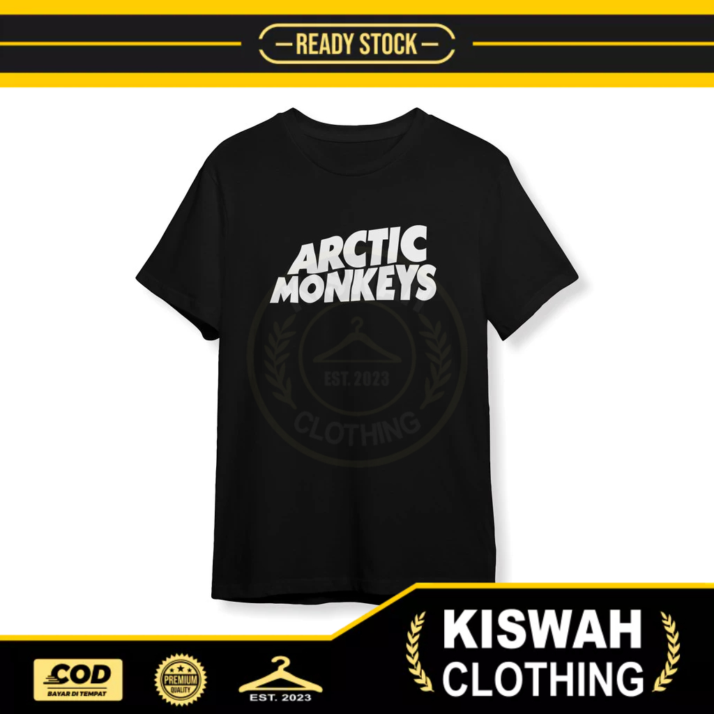 เสื้อยืด ARCTIC MONKEYS BAND เสื้อผ้าดนตรี