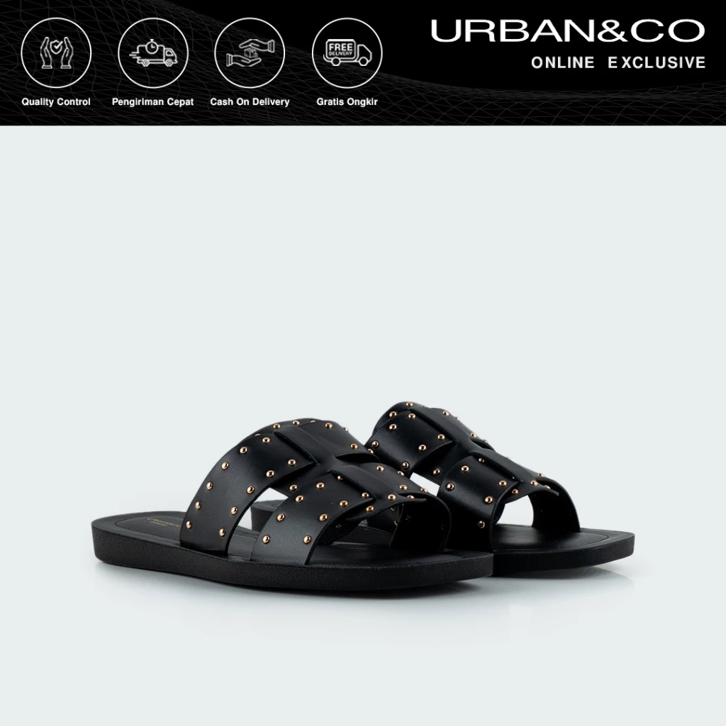 URBAN&CO Nesta รองเท้าแตะลําลองผู้หญิง หรูหรา สบาย