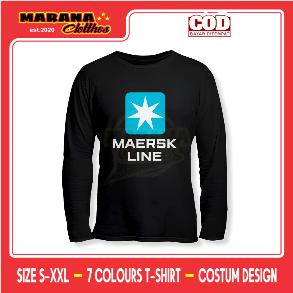 เสื้อบริษัทแขนยาว Maersk Line