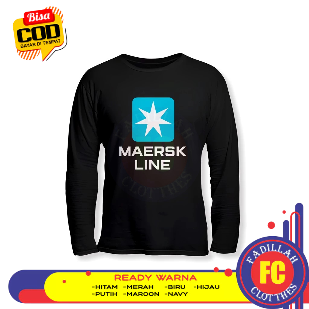 เสื้อบริษัทแขนยาว Maersk Line