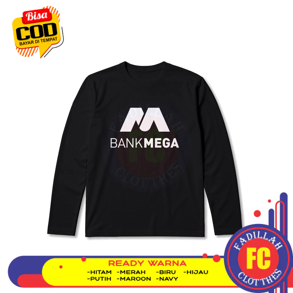 เสื้อบริษัทแขนยาว Bank Mega Logo