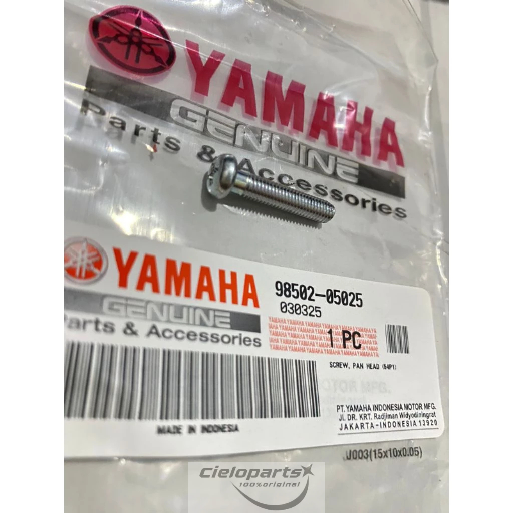 สกรู, Pan Head Bolt Housing Holder สายแก๊ส Mio J Xeon RC Gt Mio M3 Aerox155 Soul Gt 98502-05025
