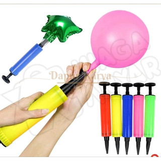 Pompa Balon Angin Pemompa Manual Plastik - Dapur Karya Mdn