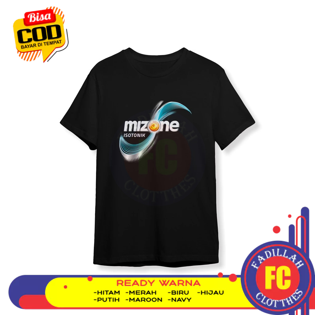 เสื้อยืดโลโก้ Mizone Isotonic เสื้อยืด Distro