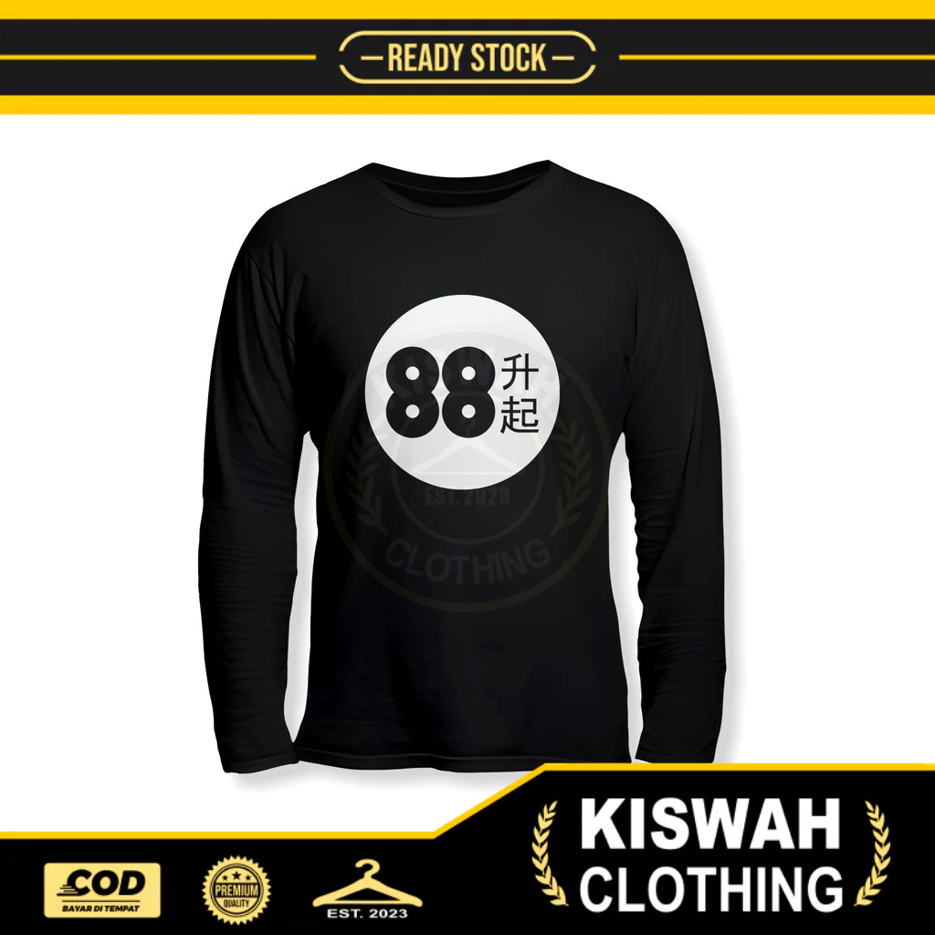 เสื้อยืด 88 เสื้อเพลงแขนยาว RISING