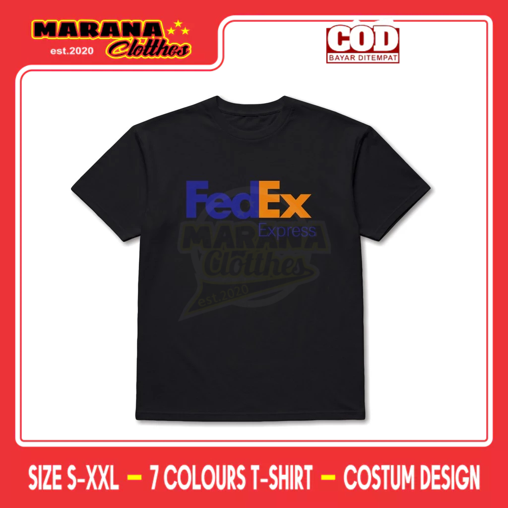 เสื้อบริษัท FedEx Express Logo V2