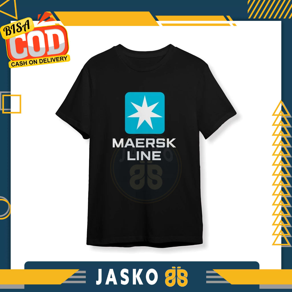 เสื้อยืดสาย Maersk เสื้อผ้าบริษัท