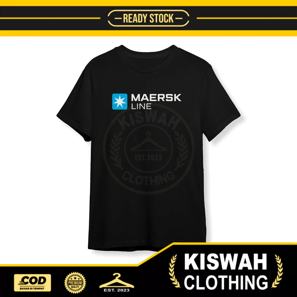 เสื้อยืด MAERSK LINE V2 เสื้อผ้าบริษัท