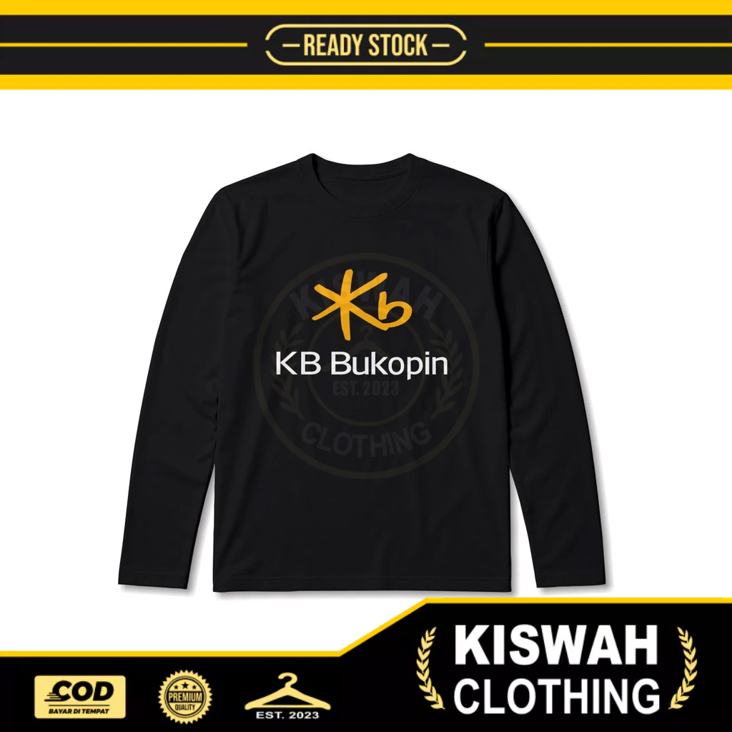 KB Bank Buopin Logo Long Sleeve Company Shirt