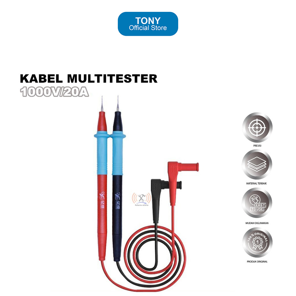 YICHENG ORIGINAL PROBE 1000V/20A MULTIMETER SERIES MULTITESTER CABLE - PRECISION MULTIMETER PROBE CA