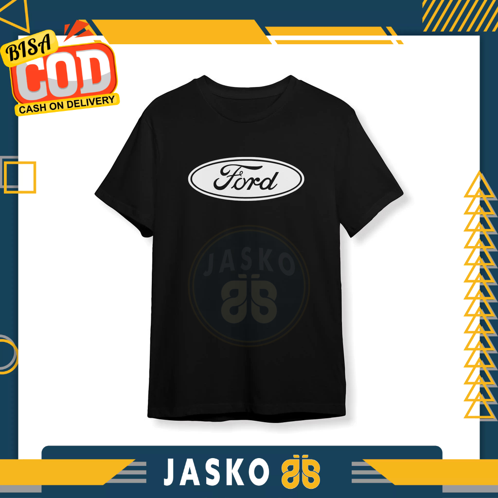 เสื้อยืดโลโก้ Ford เสื้อผ้ายานยนต์