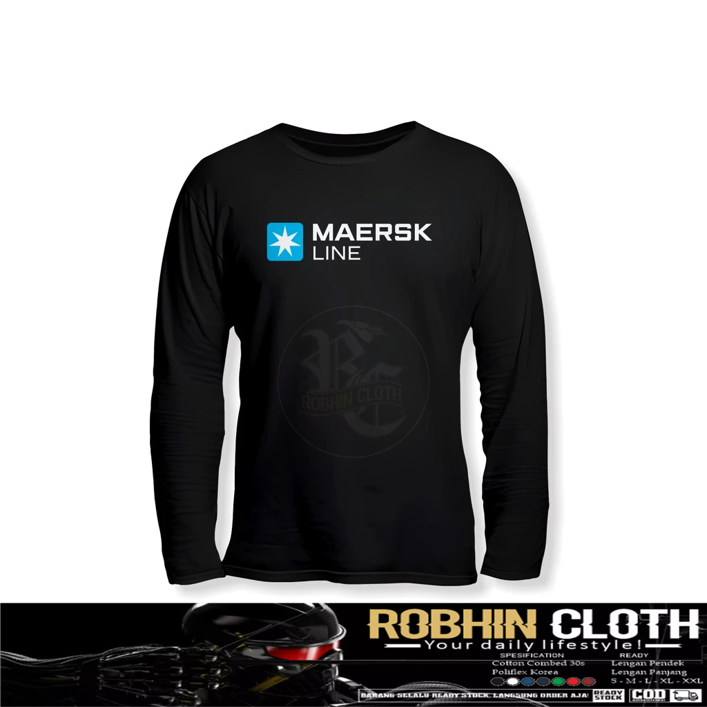 เสื้อบริษัทแขนยาว MAERSK LINE V2