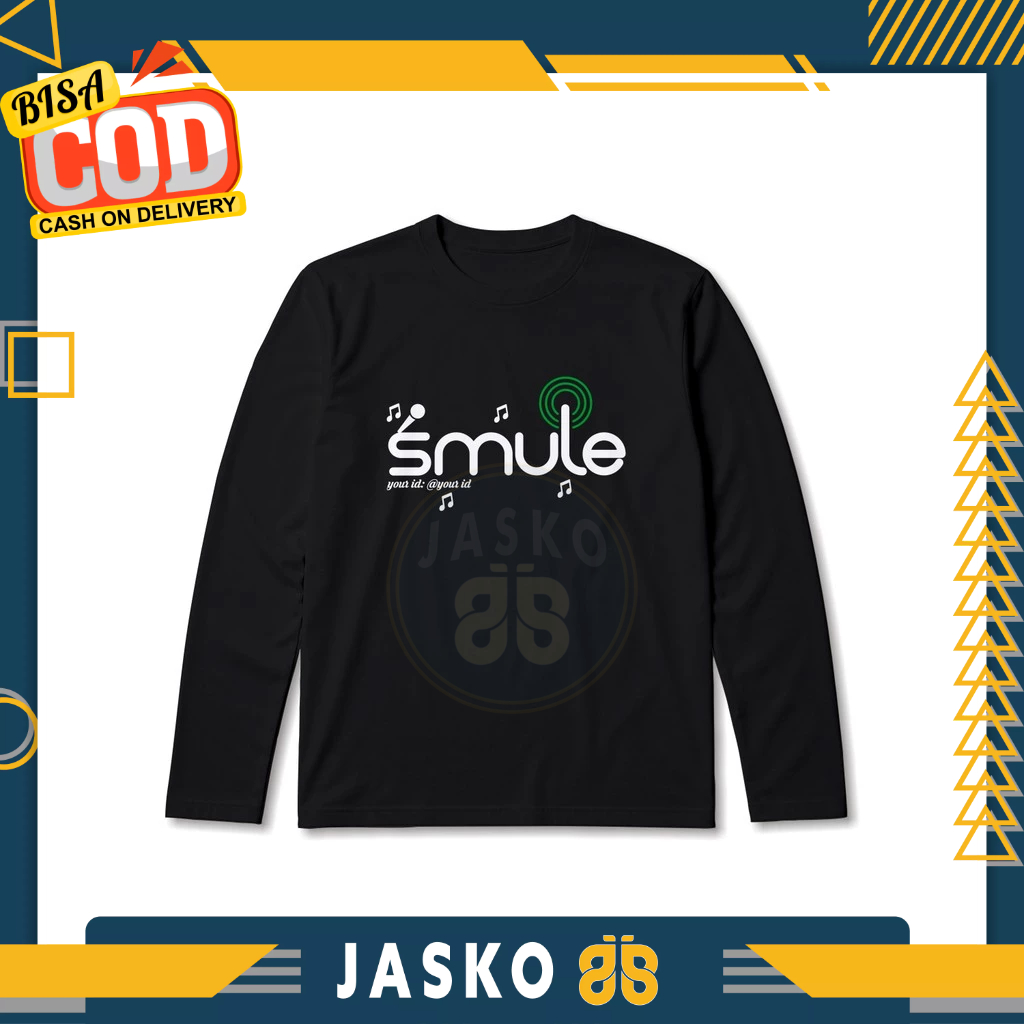 SMULE Music T-shirt + Free your id Long Sleeve Distro T-shirt
