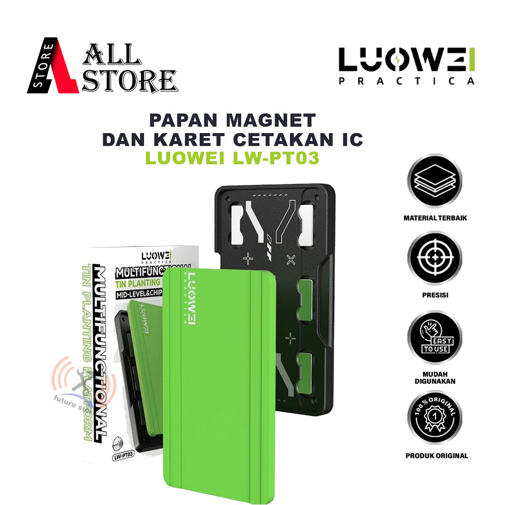 HP LUOWEI ฐาน IC แม่เหล็กและยาง LW-PT03 ความแม่นยําสูงใช้งานง่าย - LUOWEI LW-PT03 บอร์ดพิมพ์ IC แม่เ