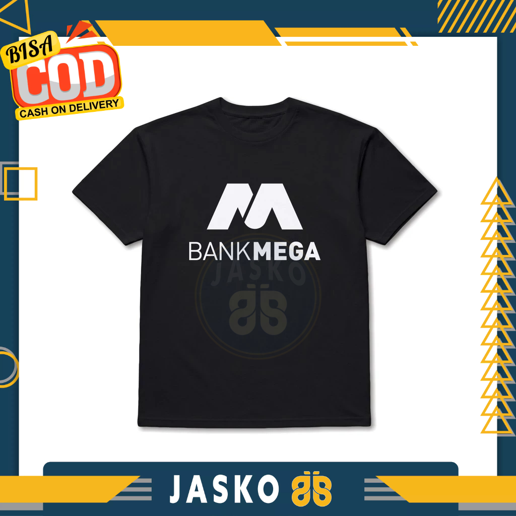 เสื้อยืด Bank Mega Logo เสื้อบริษัท