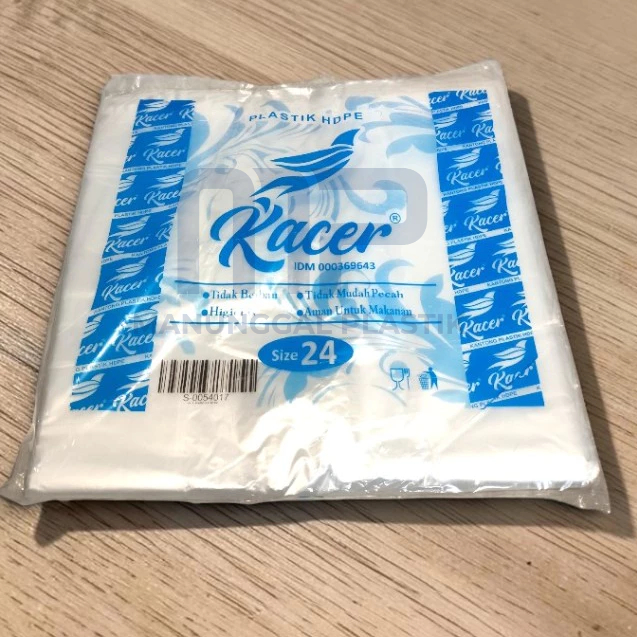 Kacer UK 24 ถุงพลาสติก HDPE ใส