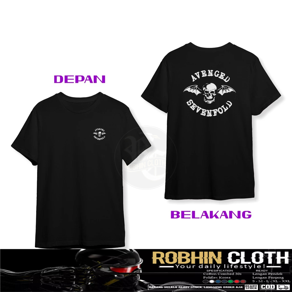 A7X AVENGED SEVENFOLD DB เสื้อเพลง