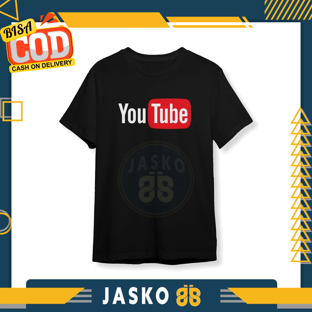 เสื้อยืด Youtube Logo v2 Distro เสื้อยืด