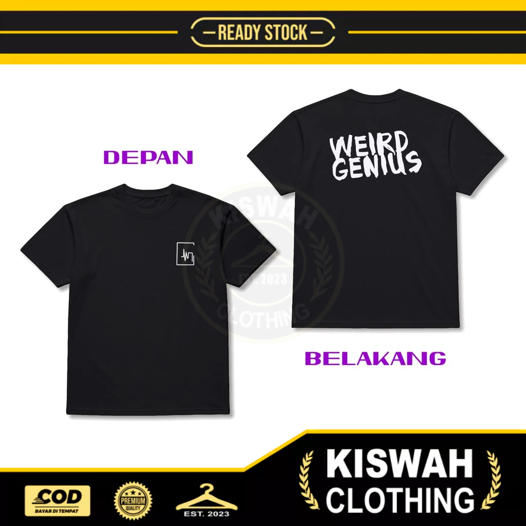 แปลก Genius EDM อินโดนีเซีย PREMIUM DB Music Shirt เสื้อยืด