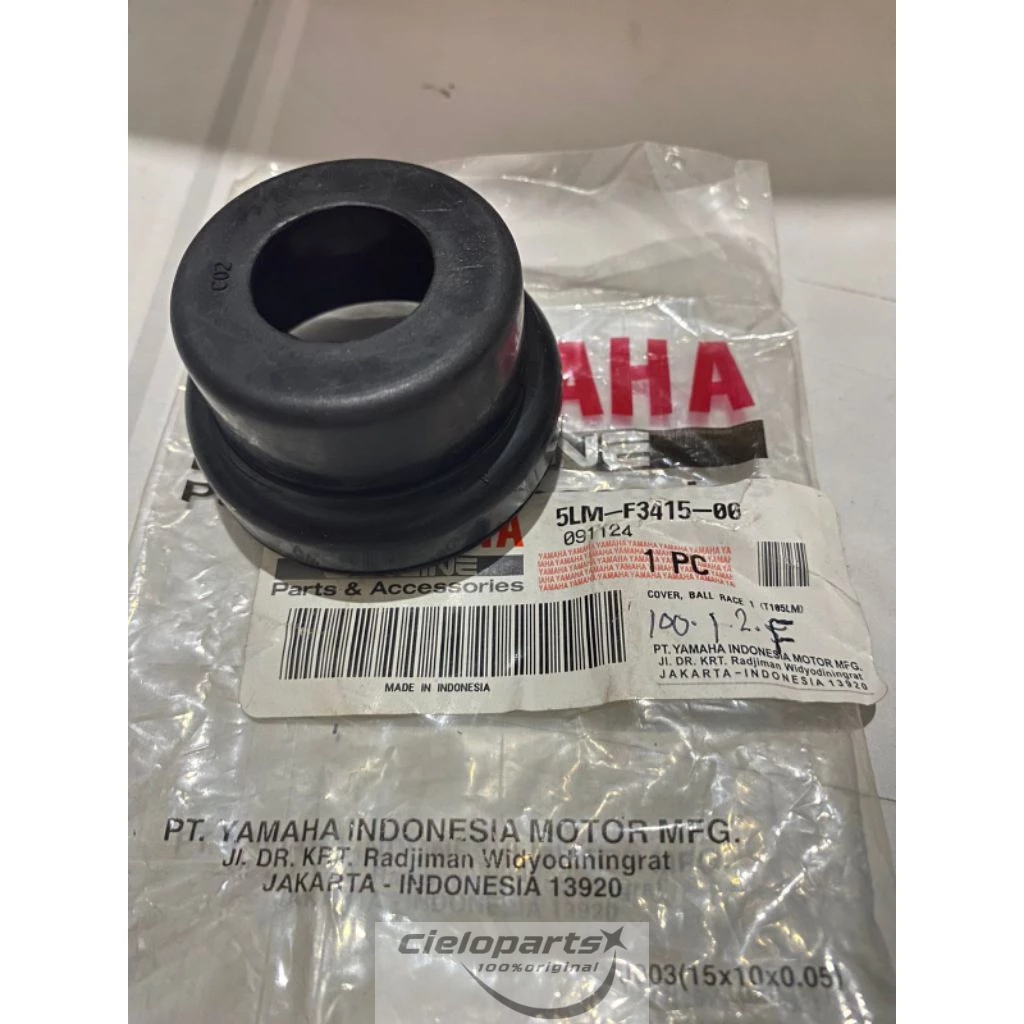 ยางฝาครอบพวงมาลัยคอลัมน์สําหรับ Yamaha XRide 115, JUPITER Z, Force, JUPITER Z1, Vega ZR 5LM-F3415-00