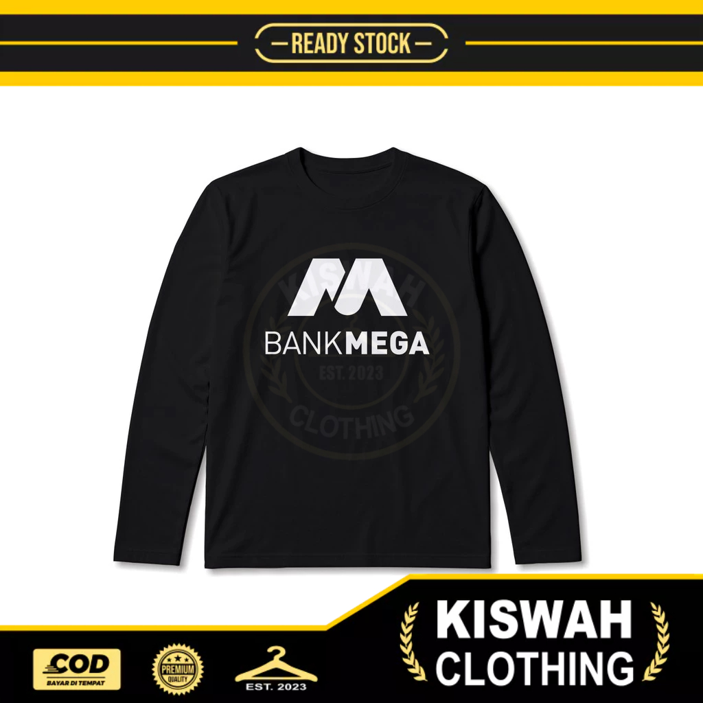 เสื้อบริษัทแขนยาว Bank Mega Logo