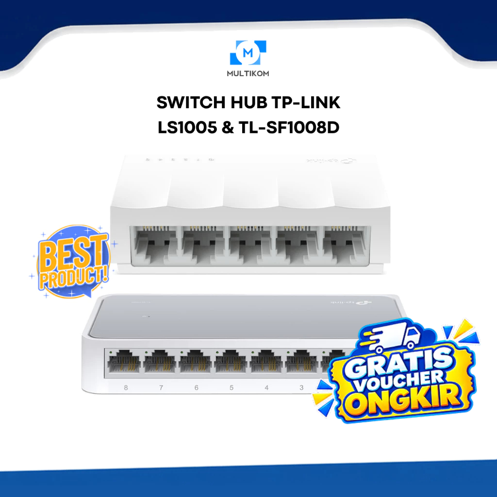 TP-LINK 5 PORT / 8 PORT FAST & GIGABIT OTHERNET HUB SWITCH