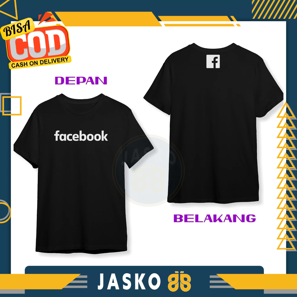 เสื้อยืดโลโก้ DB Facebook เสื้อผ้าบริษัท