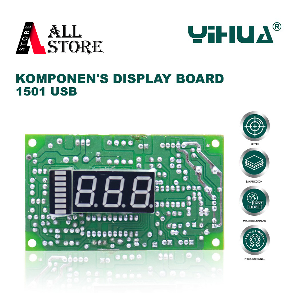 YIHUA 1501 USB ORIGINAL MAIN BOARD COMPONENTS - REPLACEMENT MAIN BOARD โมดูลสําหรับ YIHUA 1501 USB P