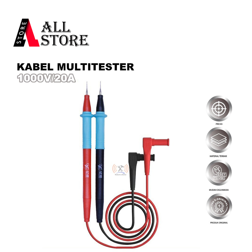 YICHENG ORIGINAL PROBE 1000V/20A MULTIMETER SERIES MULTITESTER CABLE - PRECISION MULTIMETER PROBE CA
