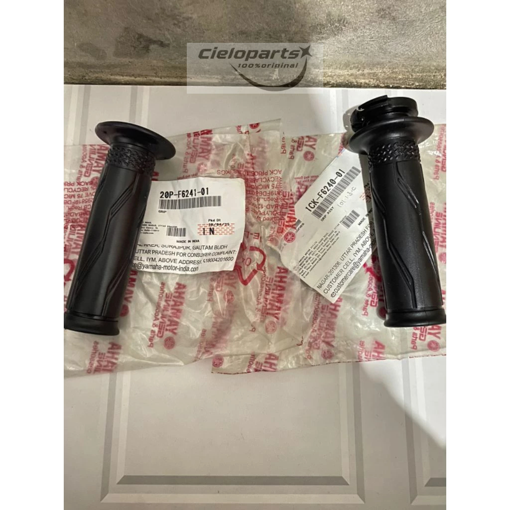 Group Assy Handgrip Hanfat ยางแก๊สมือจับ Xabre R15 V2 ORI YGP 1CK-F6240-01 + 20P-F6241-01