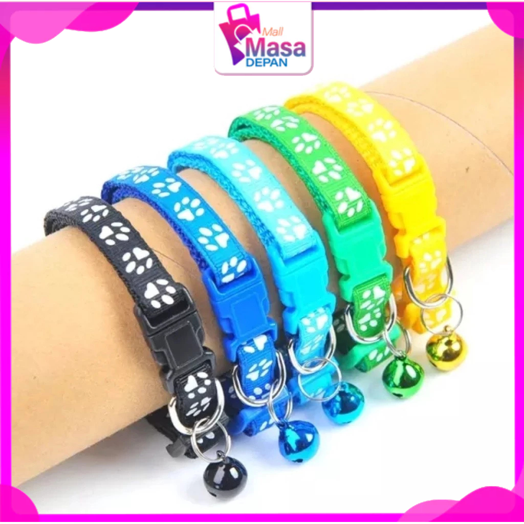 MMD ปลอกคอแมว กระดิ่งสัตว์เลี้ยง สายคล้องคอสุนัขขนาดเล็ก กระดิ่ง ปลอกคอสัตว์เลี้ยง สุนัข ลูกแมว รอยเ