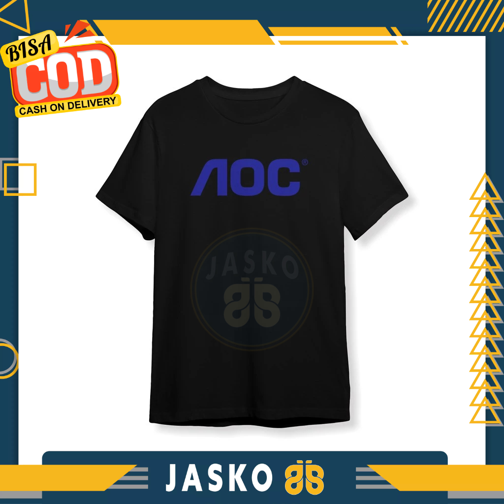 เสื้อบริษัทเสื้อยืดโลโก้ AOC International