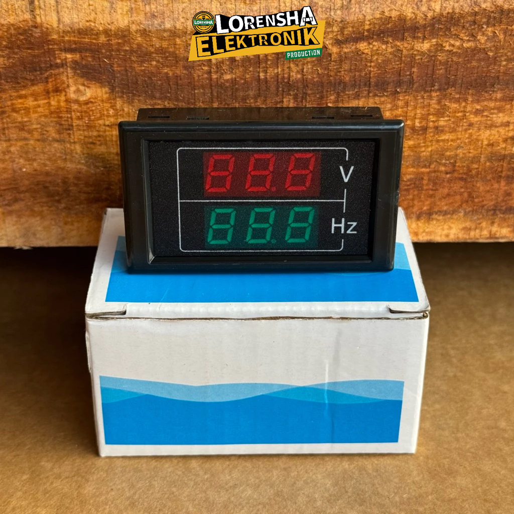 โวลต์มิเตอร์แบบดิจิตอล AC 100V-300V Plus HZ 10Hz-100Hz Inatech