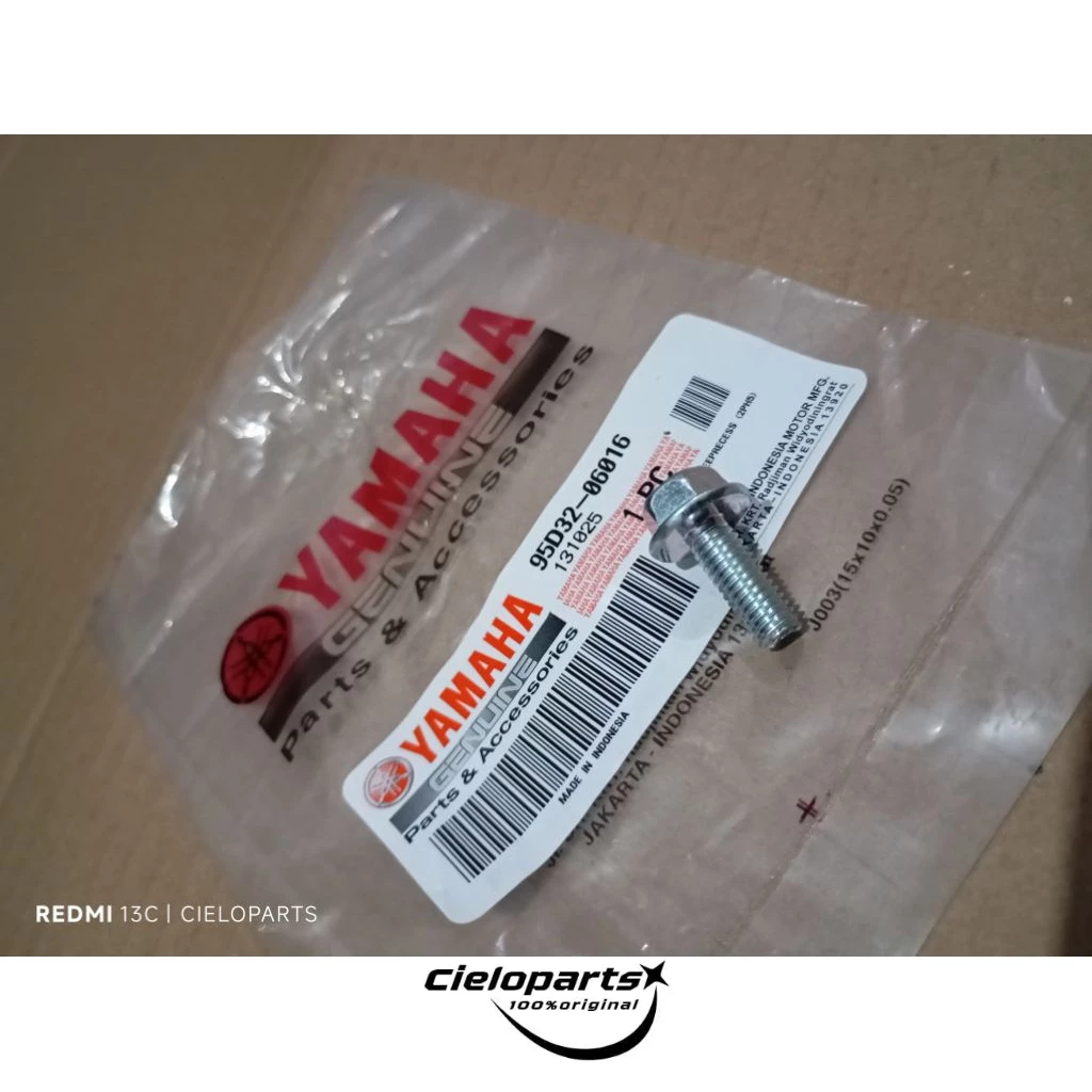 สลักเกลียวยึดที่นั่งด้านหลังสําหรับ Yamaha Mio Sporty Smile, Xeon คาร์บูเรเตอร์ 95D32-06016