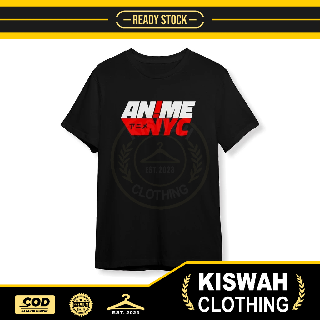 เสื้อยืด ANIME NYC Distro เสื้อยืด