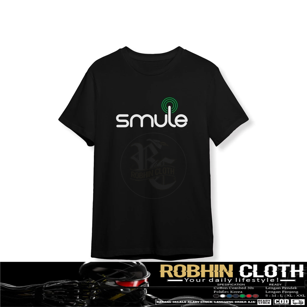 เสื้อยืด Smule เสื้อยืด Distro