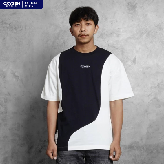 Oxygen Denim Evolve Wanderlust เสื้อยืดโอเวอร์ไซส์ (101-3522)