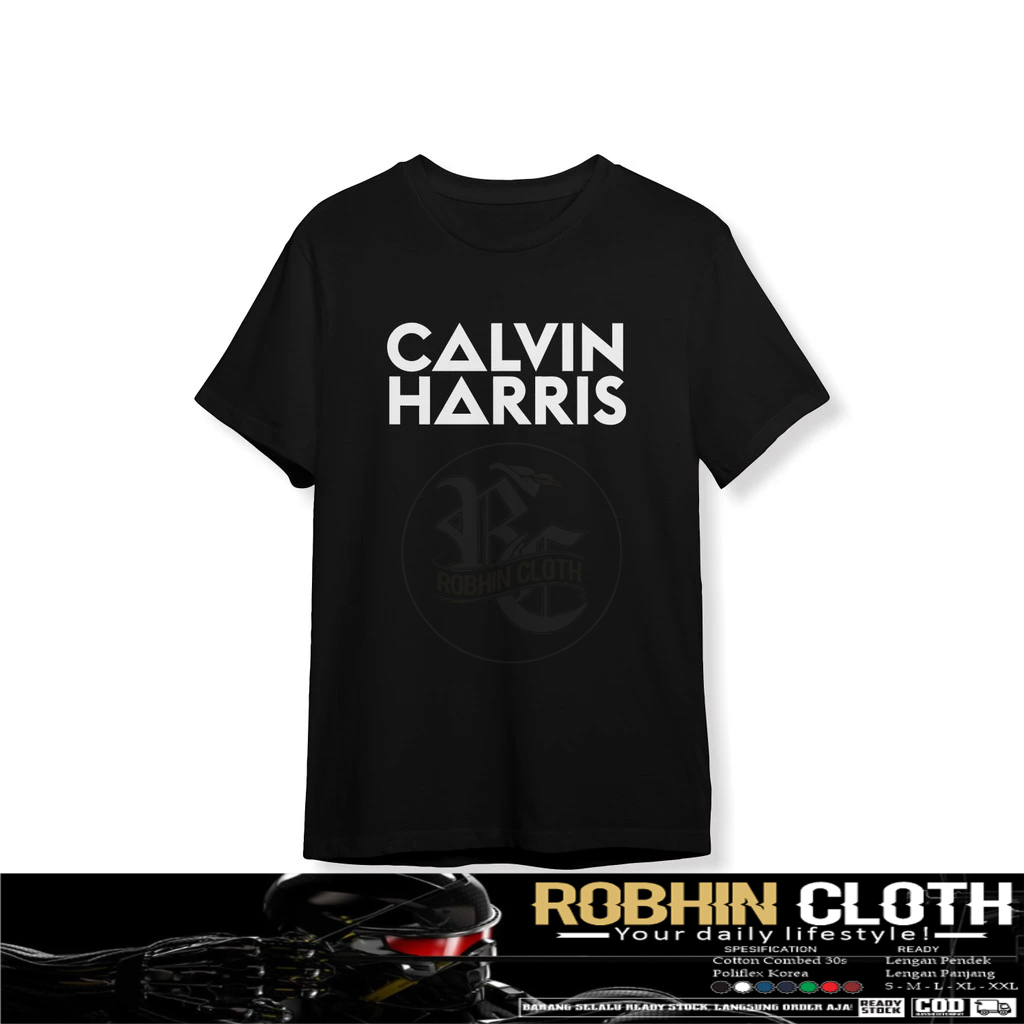 DJ CALVIN HARRIS Music Shirt