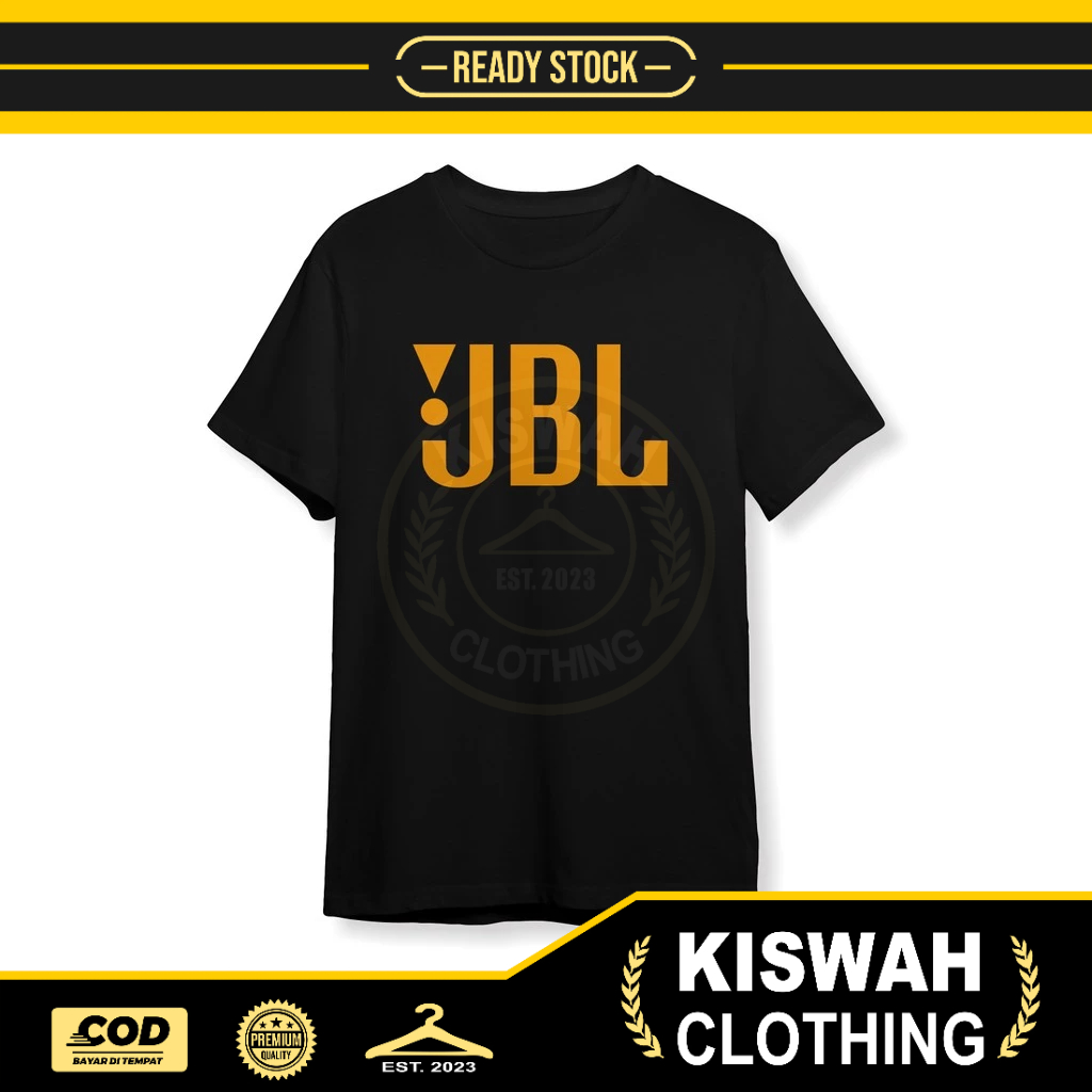 เสื้อยืด JBL LOGO เสื้อเพลง