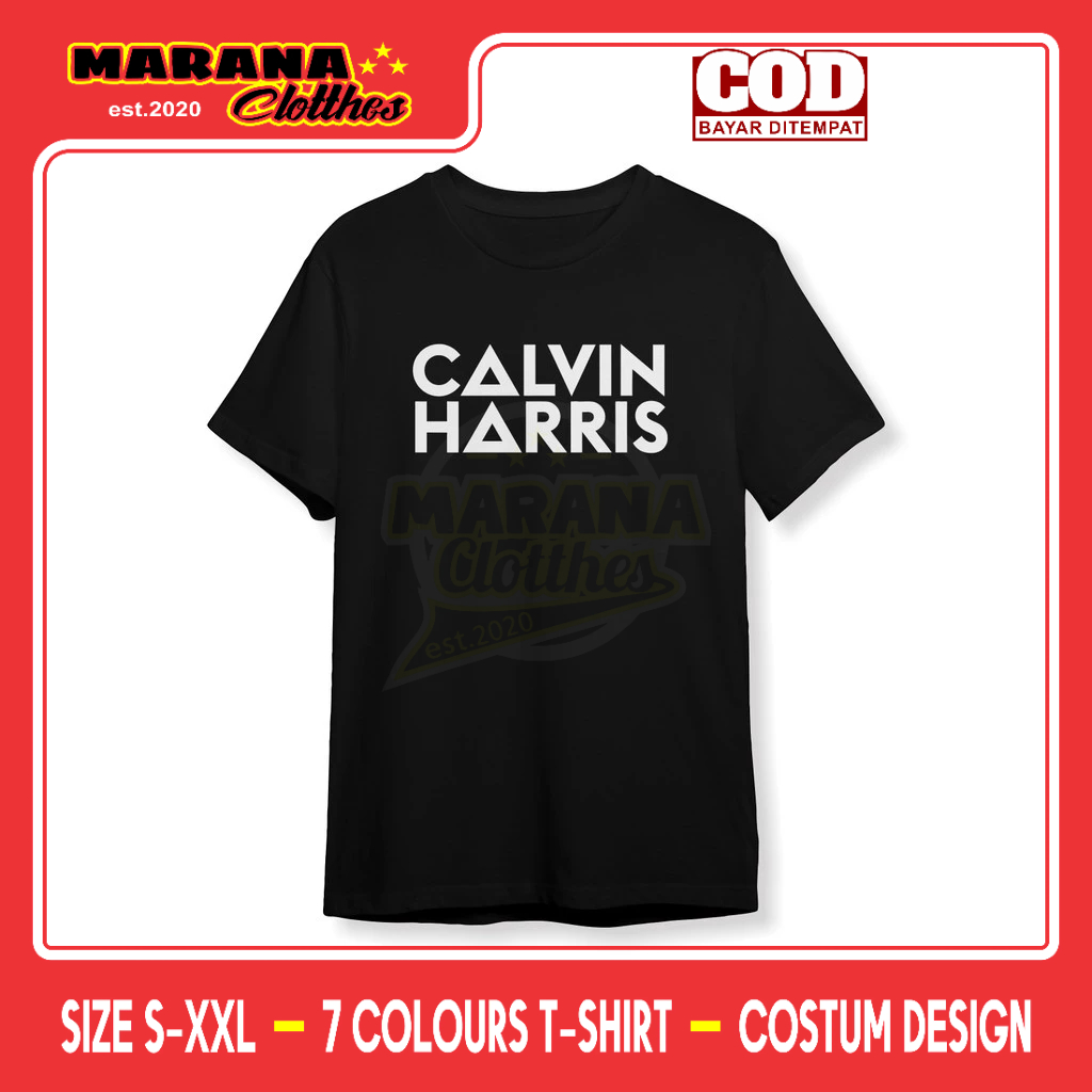 DJ CALVIN HARRIS T-Shirt Music Shirt