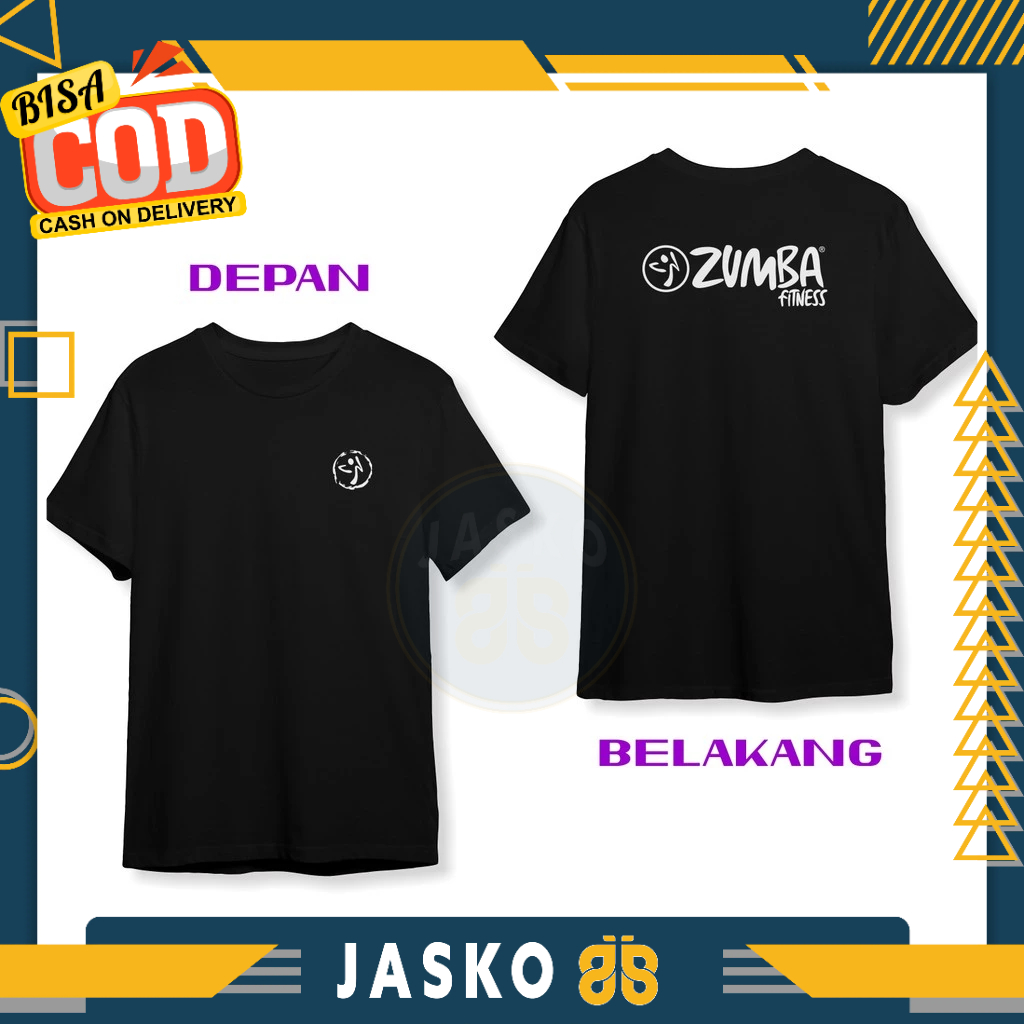 เสื้อยืดกีฬา Zumba Fitness v2 DB