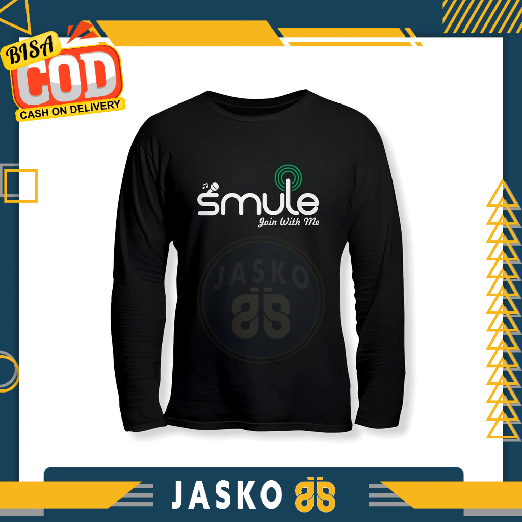 Smule Join With Me เสื้อยืดแขนยาว Distro เสื้อยืด