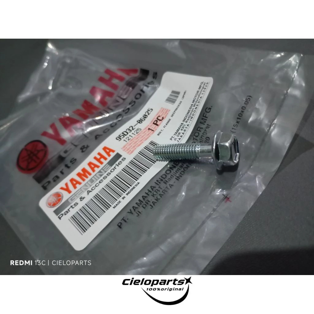กล่องกรองอากาศสลักเกลียวสําหรับ Yamaha Mio M3 ZS, Fino FI, Soul GT, FreeGo, Gear 125, Fazzio 95D32-0